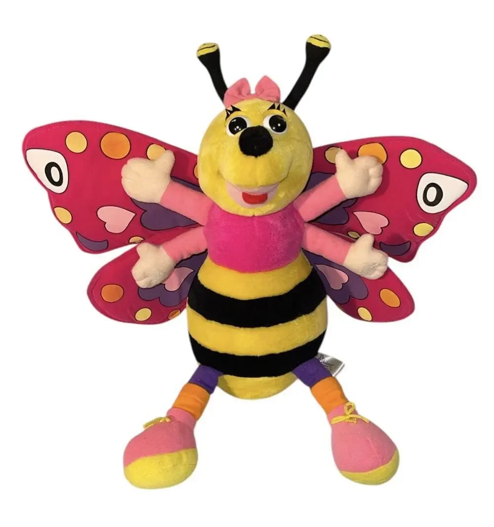 Buzzy Butterbees Bee Pal Plush Stuffed Animal Honey Bee Bumblebee Butterfly RARE